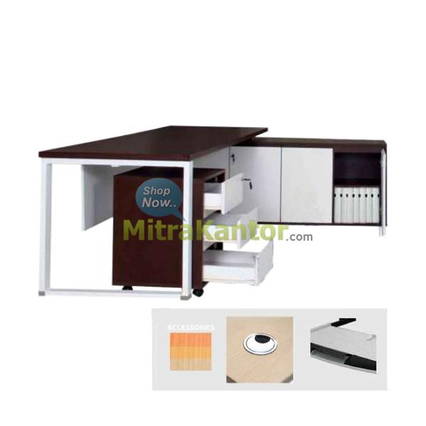 Jual Meja Kantor Direktur Indachi Dyrex | Harga, Spesifikasi