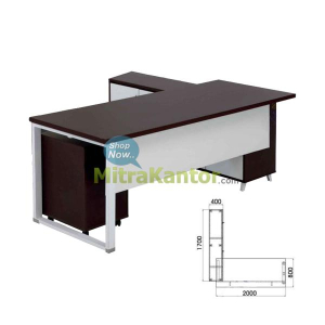 Jual Meja Kantor Direktur Indachi Dyrex | Harga, Spesifikasi