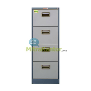 Filing Cabinet Besi Ichiban IFC 004, Filing Cabinet 4 Laci Murah