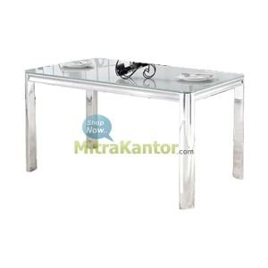 Meja Makan Aveda Tango Glass
