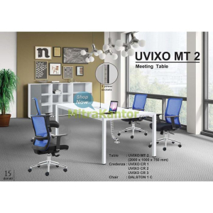 Meja Rapat Donati UVIXO MT 2 dengan kursi DALSTON 1 C