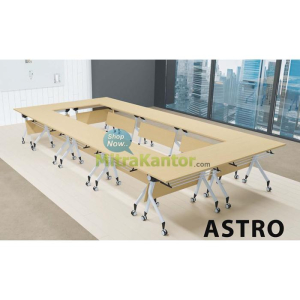 meja kantor lipat donati astro folding desk minimalis modern