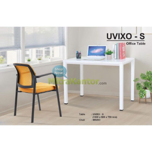 Meja kantor minimalis Donati UVIXO - S untuk ruang kerja kecil
