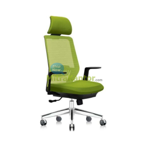 Kursi Kantor Manager Donati Carly 1 AL hijau ergonomis