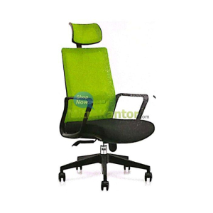 Kursi Kantor Manager Ichiko Hira I dengan sandaran ergonomis dan dudukan hitam