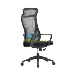 Kursi kantor staff Uno Darwin Black ergonomis dan modern