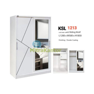 Jual Wardrobe Murah, Lemari Pakaian Lunarsol KSL 1213 di Jakarta