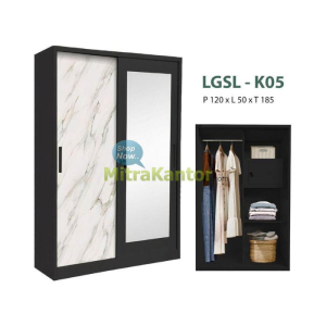 Jual Wardrobe Murah, Lemari Pakaian Lunarsol LGSL-K05 di Jakarta