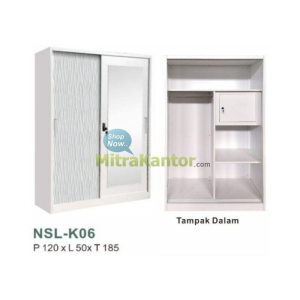 Jual Wardrobe Murah, Lemari Pakaian Lunarsol NSL-K06 di Jakarta