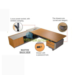 Meja Kantor Direktur Donati Maxton DR - Elegan & Premium