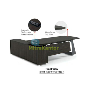 Meja Kantor Direktur Donati Rexa DR - Elegan & Minimalis