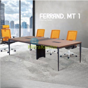 Jual Meja Kantor Meeting Donati Ferrand MT 1 – Lapang & Elegan