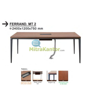 Jual Meja Kantor Meeting Donati Ferrand MT 2 – Nyaman hingga 8 orang