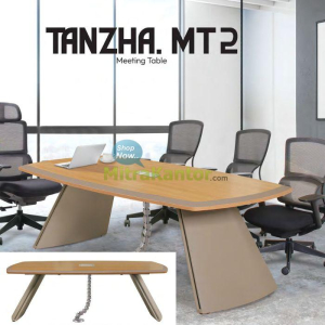 Jual Meja Kantor Meeting Donati Tanzha MT 2 – Lapang & Elegan