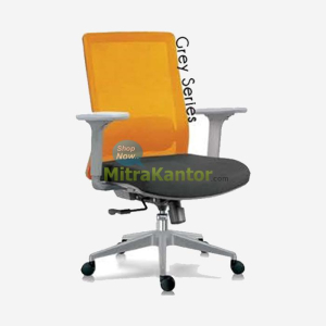 Kursi Kantor Staff Ichiko Larnaca II G-G Grey Series