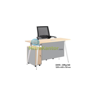 Meja Kantor Staff Ichiko Onyx 120 With Drawer