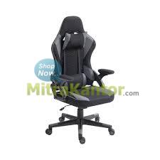 Menggunakan kursi gaming untuk kantor memberikan berbagai keuntungan, antara lain: Menjaga postur tubuh tetap ideal saat duduk lama Mengurangi risiko sakit punggung dan leher Memberikan kenyamanan ekstra untuk kerja intensif Dilengkapi fitur ergonomis (reclining, armrest adjustable) Cocok untuk kerja, meeting online, dan multitasking Tampilan modern & profesional untuk kantor kekinian