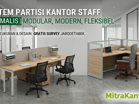 Jual Partisi Kantor Minimalis Moderen Murah di Jakarta